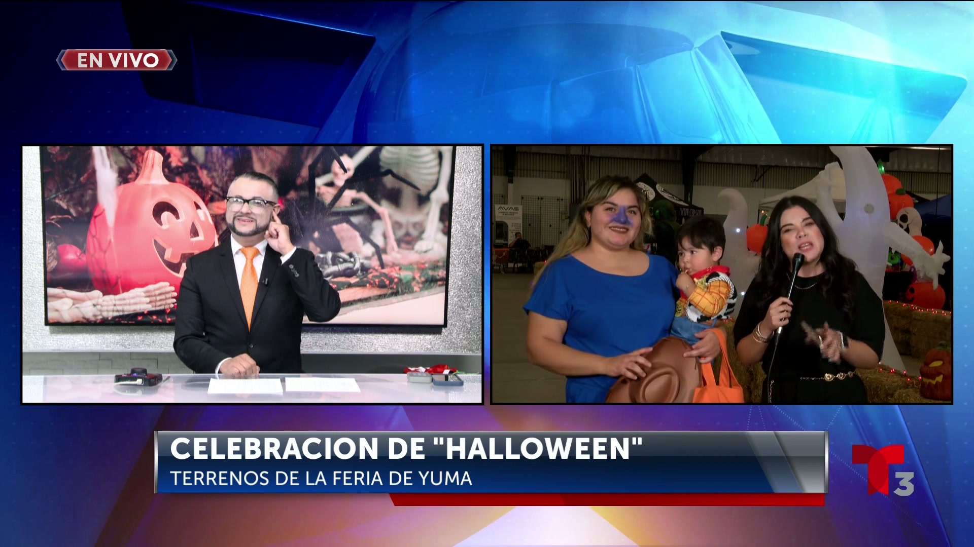 Telemundo 3 celebra Halloween en Yuma