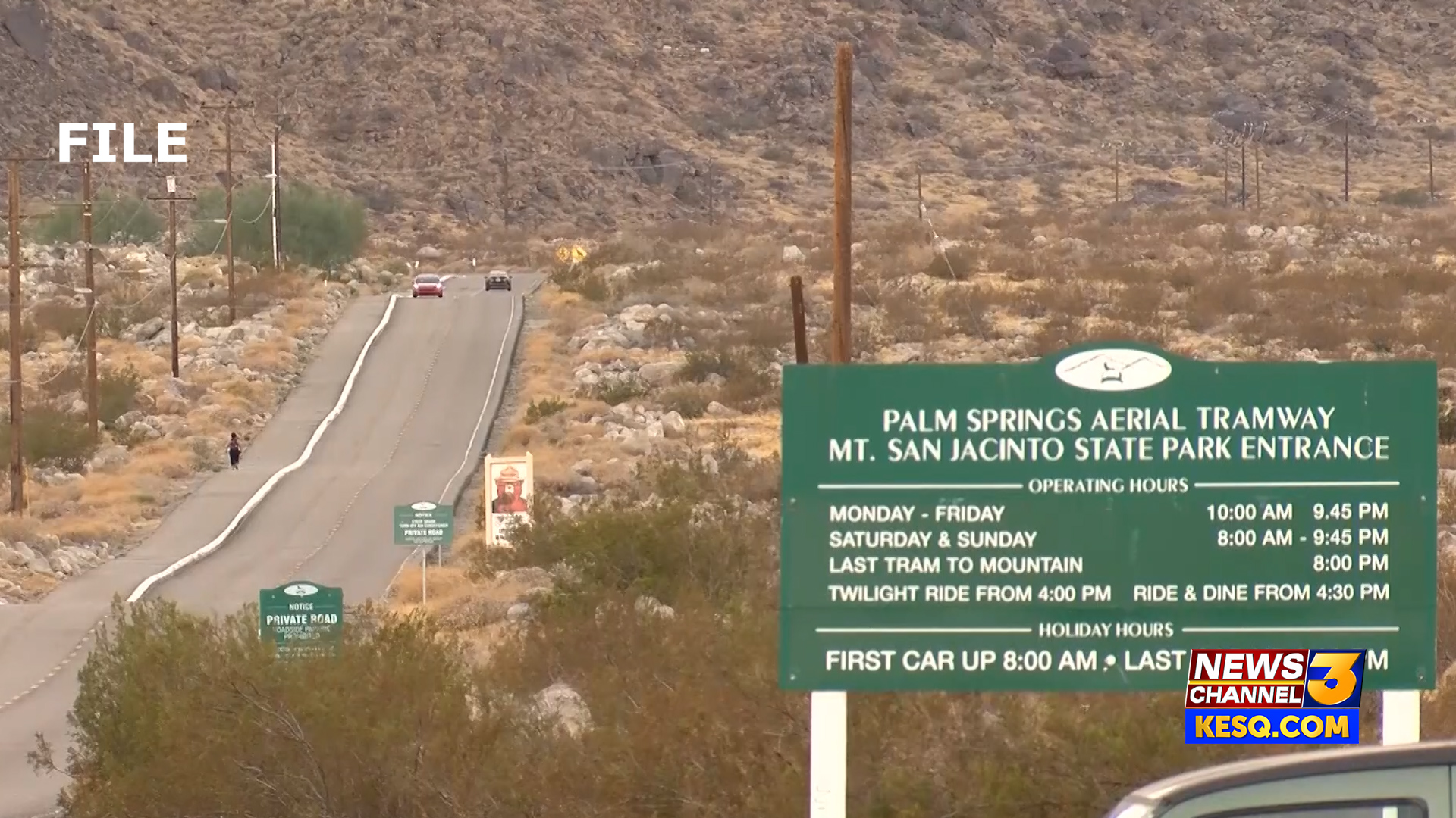 Identifican a hombre de 74 años que murió en accidente cerca del teleférico de Palm Springs