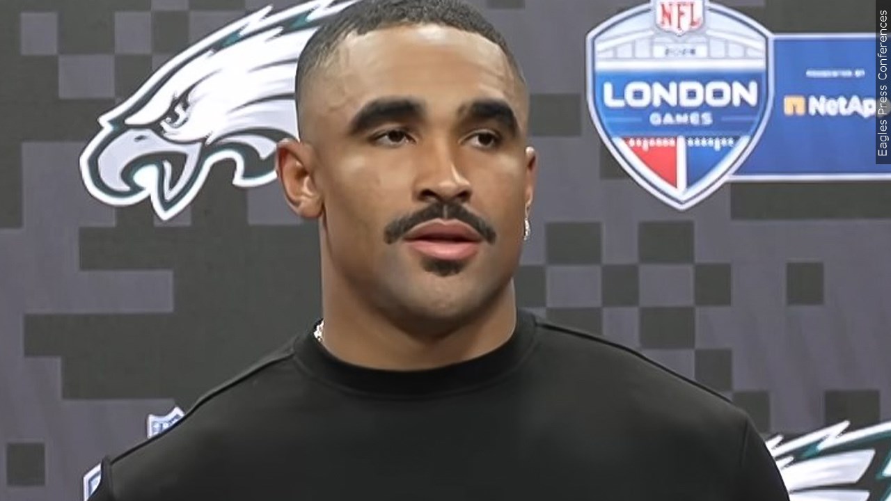 Philadelphia Eagles quarterback Jalen Hurts