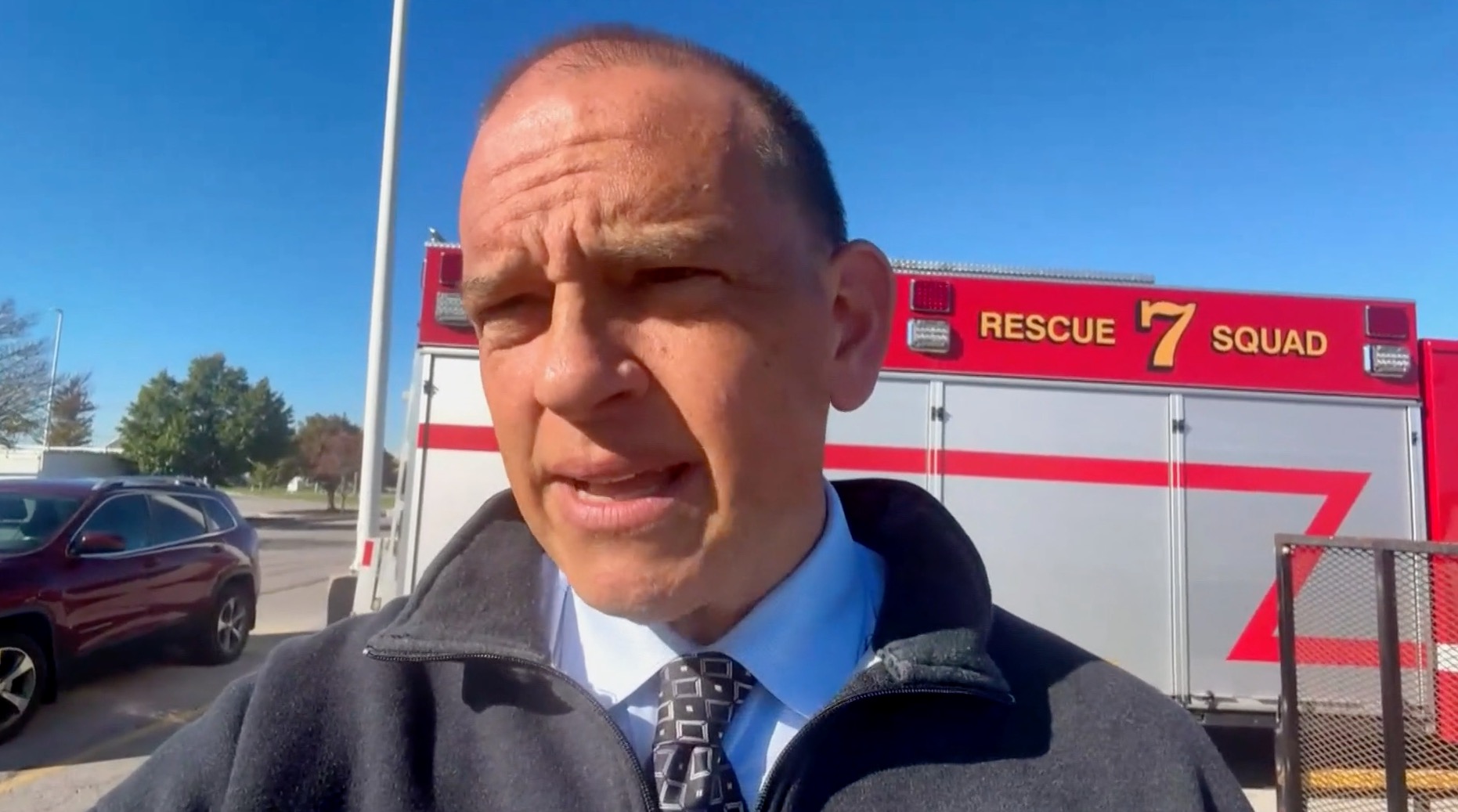 <i>CNN via CNN Newsource</i><br/>The chemical in the tank is “ still venting