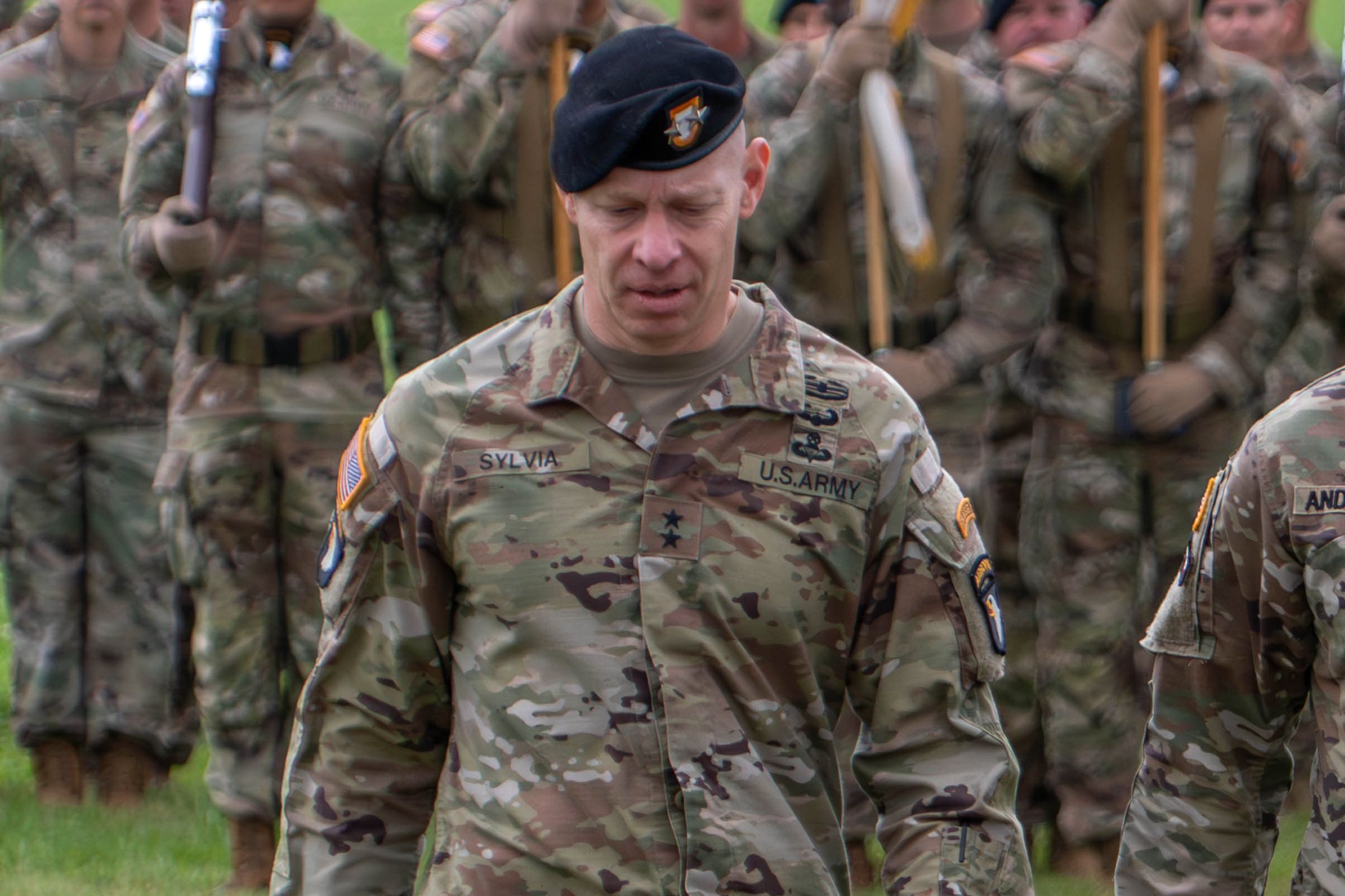 <i>Sgt. Timothy Jackson/U.S. Army/AP via CNN Newsource</i><br/>This photo provided by the US Army shows Maj. Gen. Brett Sylvia