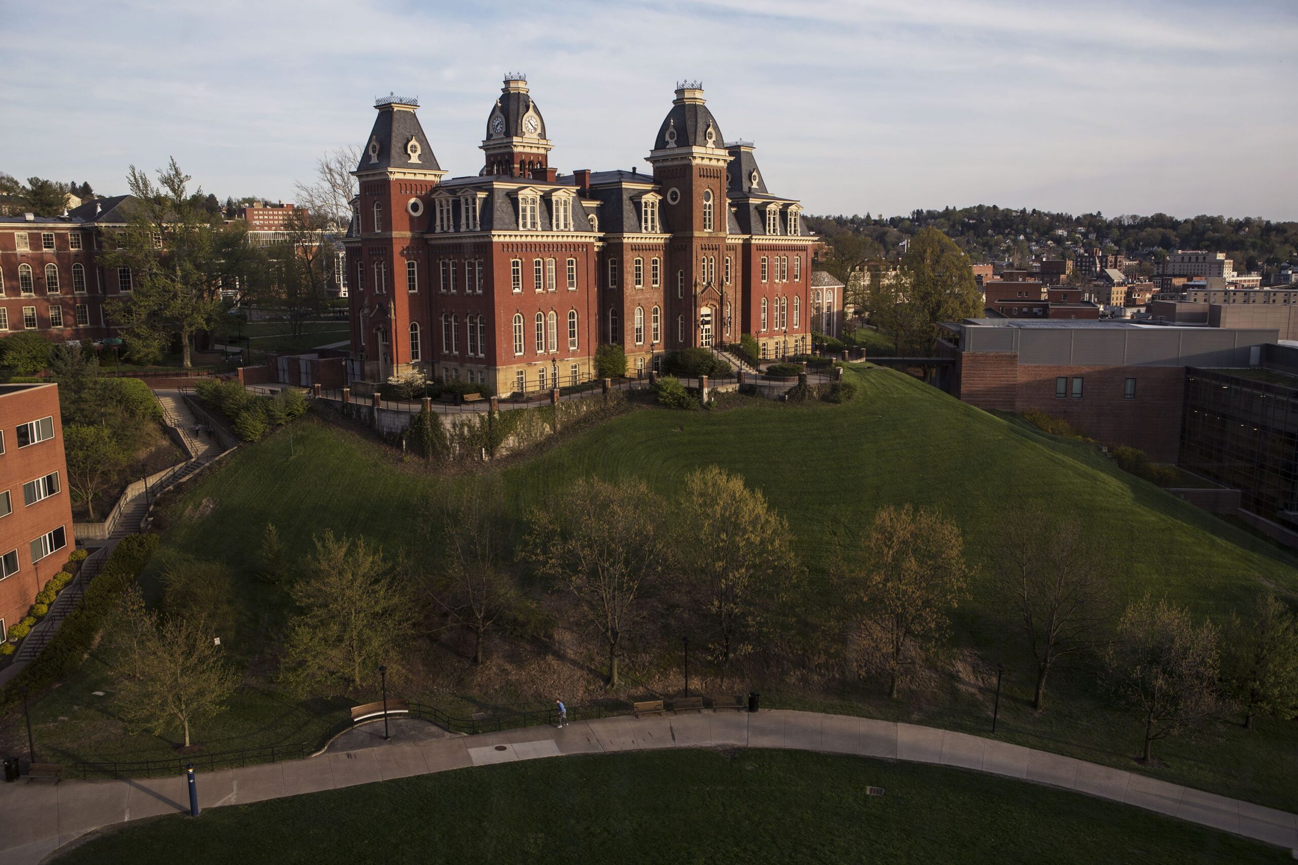 <i>Anna Moneymaker/Getty Images via CNN Newsource</i><br/>The Chi Phi fraternity house on Cornell University's campus in Ithaca