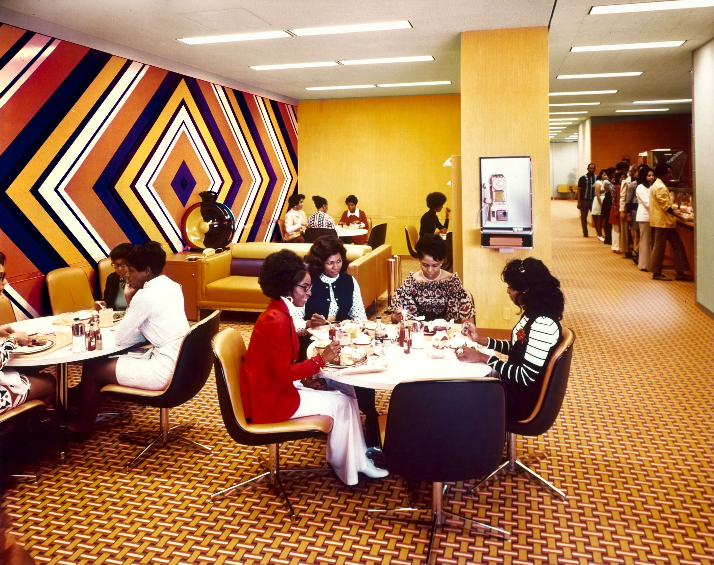 <i>MW Editions via CNN Newsource</i><br/>Former Ebony staff photographer Isaac Sutton with the model Charmayne Caldwell in JPC's in-house photo studio in1972.