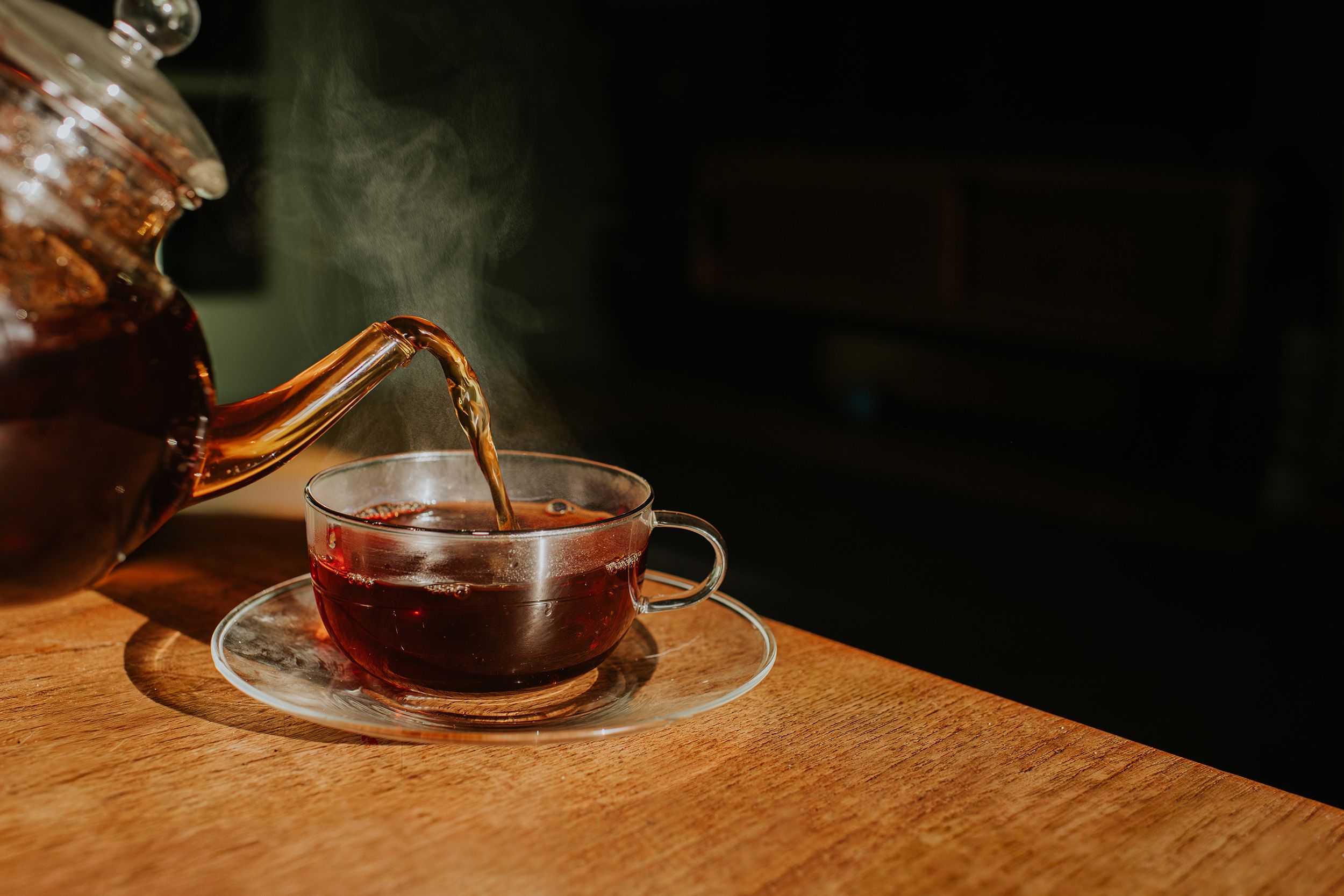 <i>Catherine Falls Commercial/Moment RF/Getty Images via CNN Newsource</i><br/>Black tea showed more consistent associations with lower cardiovascular risk