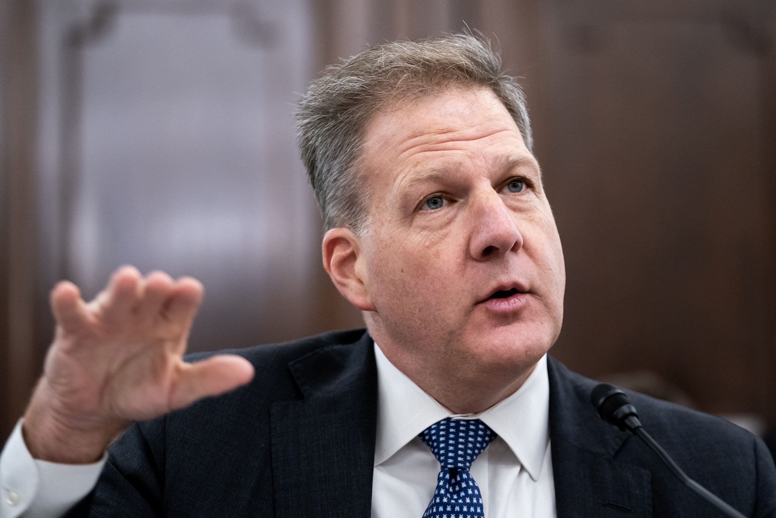 <i>Nathan Howard/Getty Images/File via CNN Newsource</i><br/>Chris Sununu