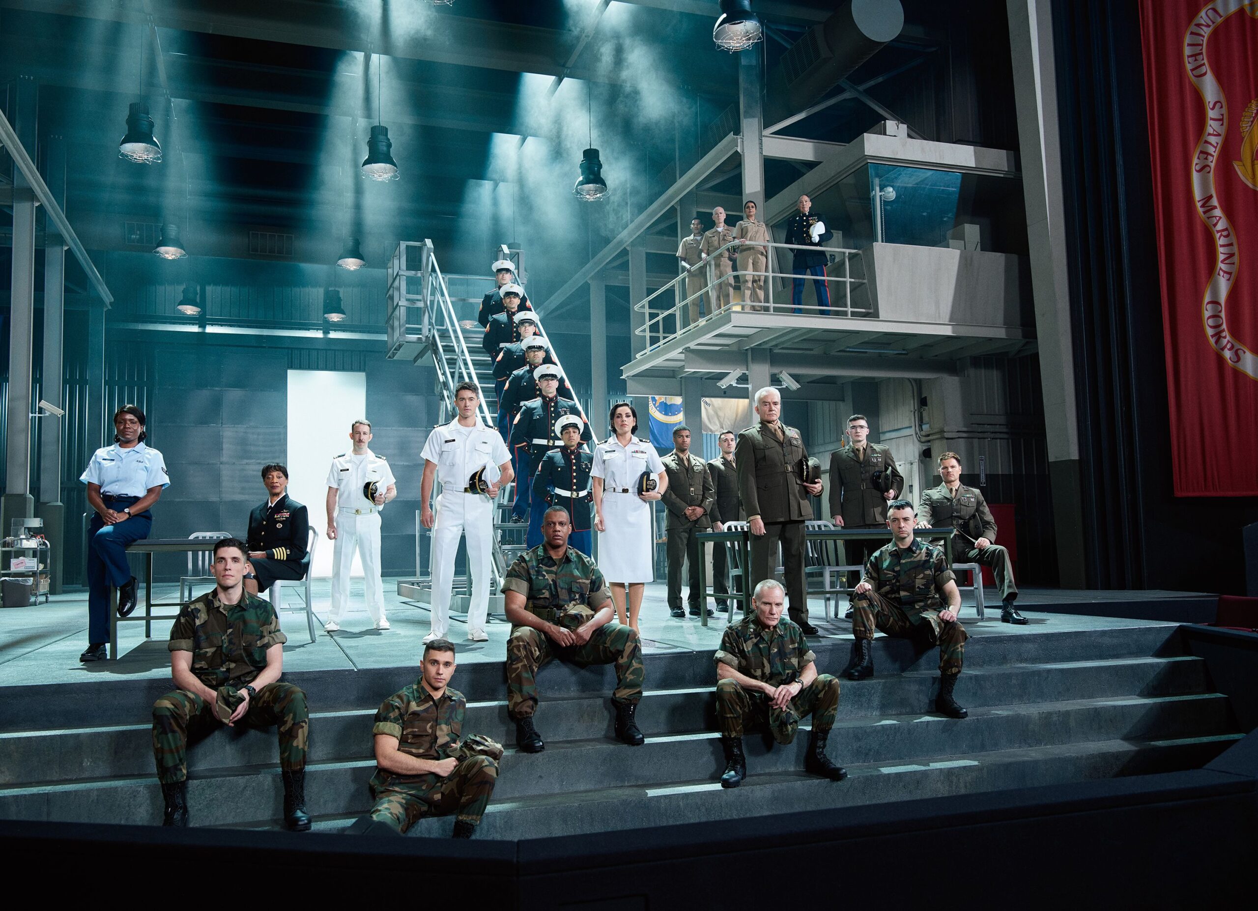 <i>Michaelah Reynolds via CNN Newsource</i><br/>Sorkin and Whitford have worked together twice now on "A Few Good Men." The writer says he will always want to work with the actor.