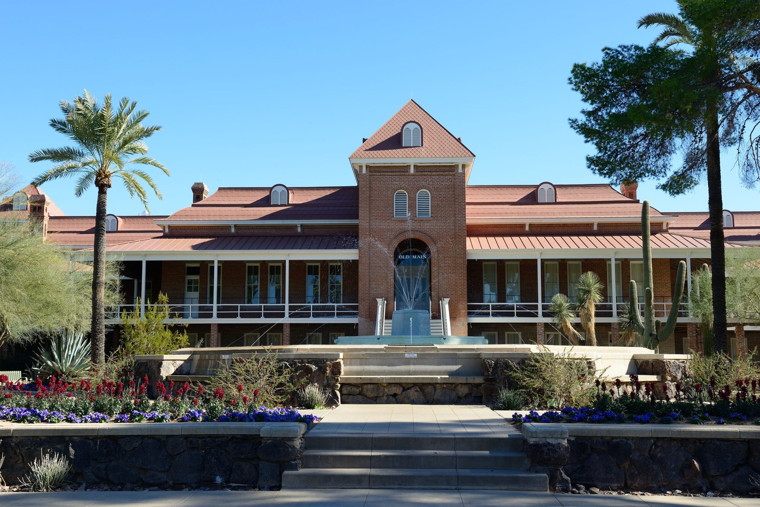 <i>aimintang/iStockphoto/Getty Images via CNN Newsource</i><br/>The Old Main building in the campus of University of Arizona in downtown Tucson