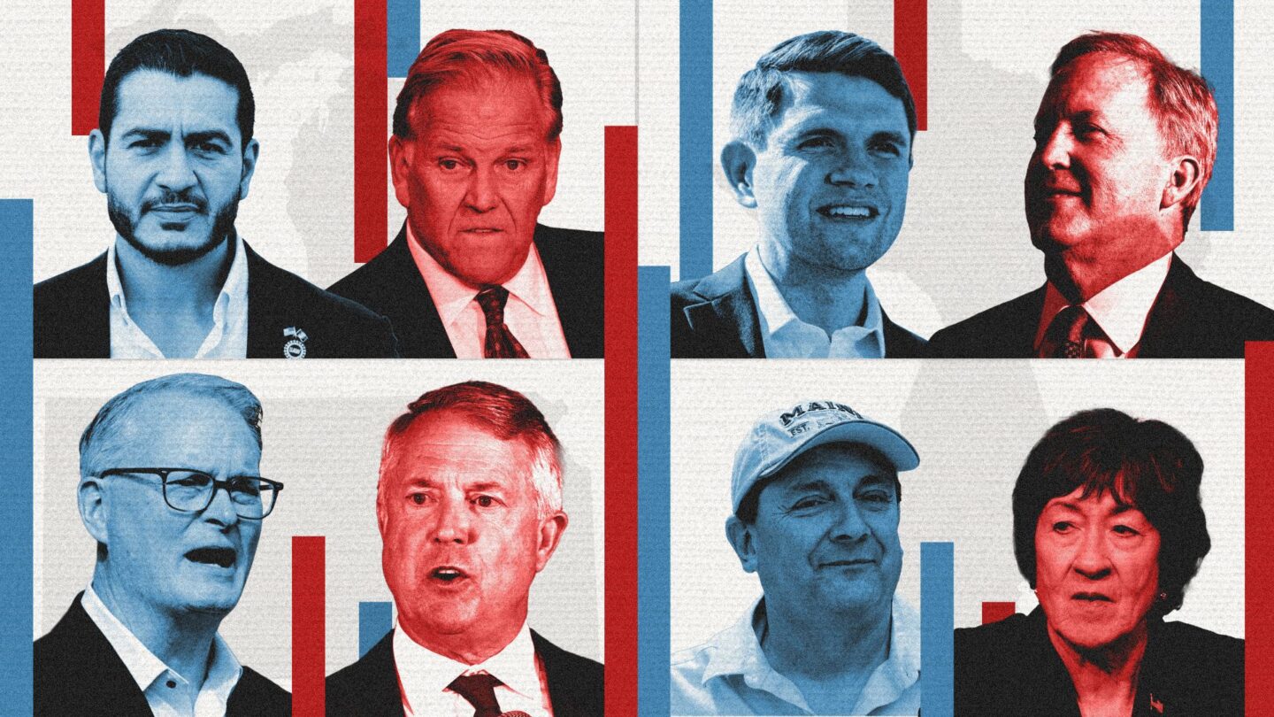 <i>Photo illustration by CNN/Getty Images via CNN Newsource</i><br/>For Democrats to take control of the Senate