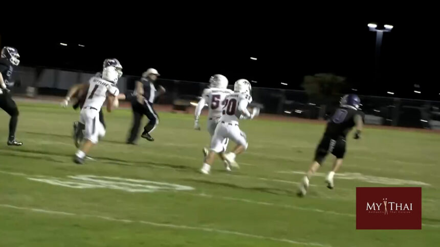 Rancho Mirage's Sebastian Padilla wins Week 10 high school football ‘Play of the Week' 0:00 / 0:36 LIVE Quality Auto 1080p Audio Subtitle Speed Normal New Published 7:08 PM Article Topic Follows: High School Football