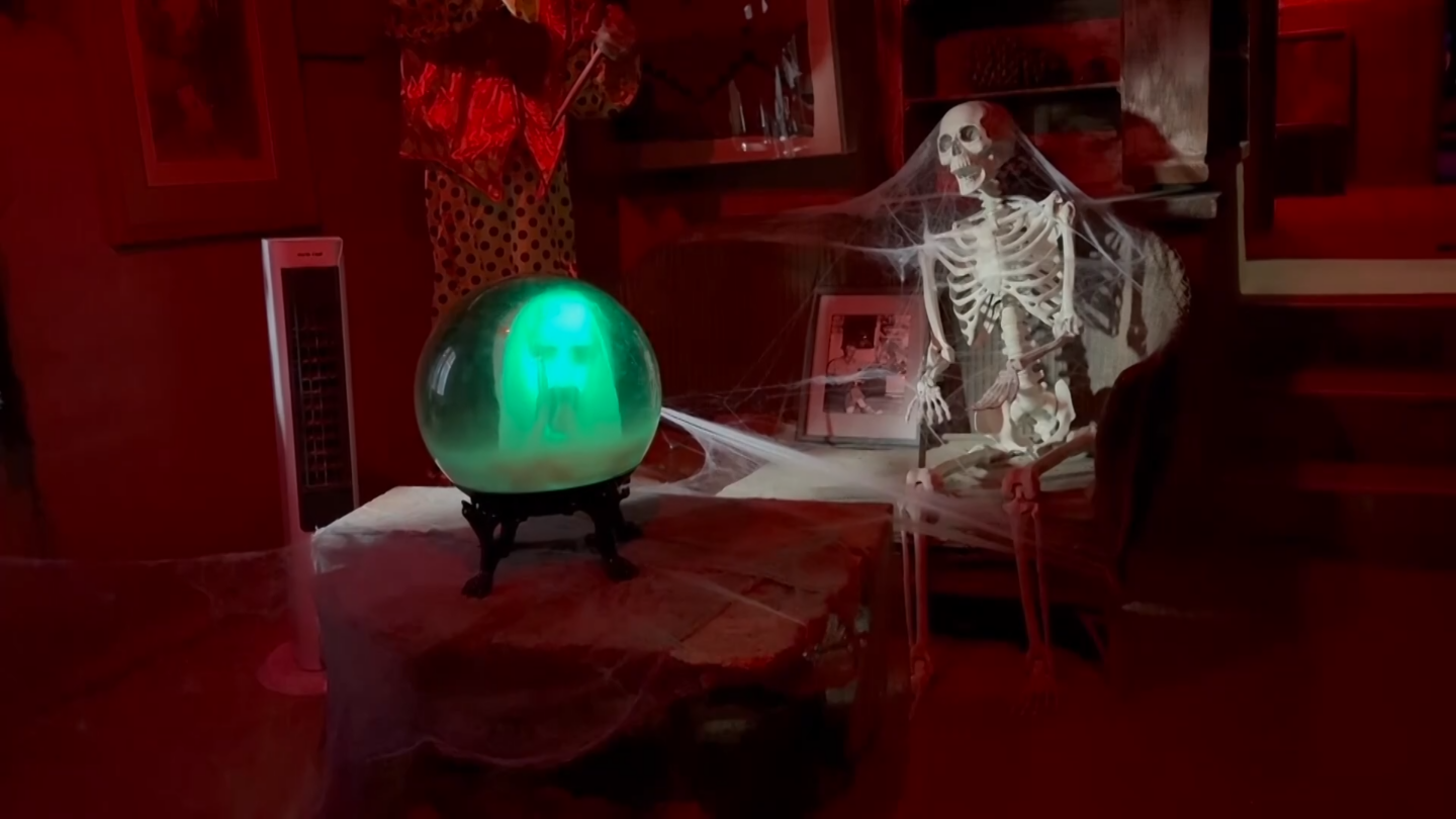 The Cabot Pueblo Museum is transformed into a haunted house for Halloween, City of Desert Hot Springs.
